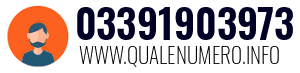 Numero di telefono 03391903973 03391903973