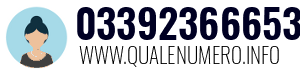 Numero di telefono 03392366653 03392366653