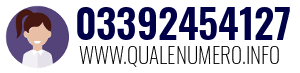 Numero di telefono 03392454127 03392454127