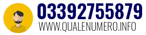 Numero di telefono 03392755879 03392755879