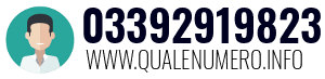 Numero di telefono 03392919823 03392919823