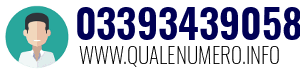 Numero di telefono 03393439058 03393439058