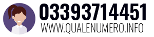 Numero di telefono 03393714451 03393714451