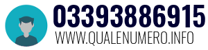 Numero di telefono 03393886915 03393886915