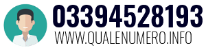 Numero di telefono 03394528193 03394528193