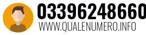 Numero di telefono 03396248660 03396248660