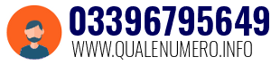 Numero di telefono 03396795649 03396795649