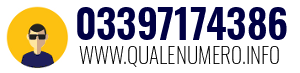 Numero di telefono 03397174386 03397174386
