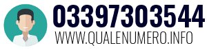 Numero di telefono 03397303544 03397303544