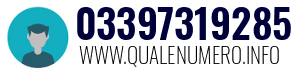 Numero di telefono 03397319285 03397319285