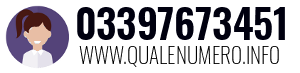 Numero di telefono 03397673451 03397673451