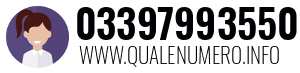 Numero di telefono 03397993550 03397993550