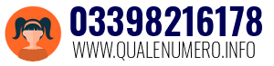 Numero di telefono 03398216178 03398216178