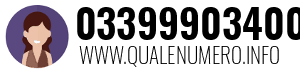 Numero di telefono 03399903400 03399903400