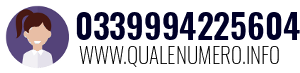 Numero di telefono 0339994225604 0339994225604