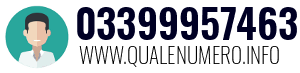 Numero di telefono 03399957463 03399957463