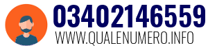 Numero di telefono 03402146559 03402146559