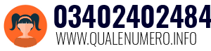 Numero di telefono 03402402484 03402402484