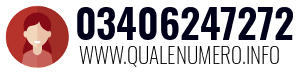 Numero di telefono 03406247272 03406247272