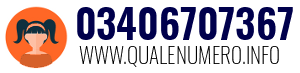 Numero di telefono 03406707367 03406707367