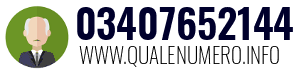 Numero di telefono 03407652144 03407652144