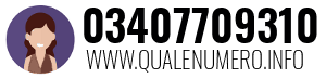 Numero di telefono 03407709310 03407709310