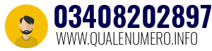 Numero di telefono 03408202897 03408202897