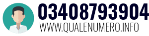 Numero di telefono 03408793904 03408793904