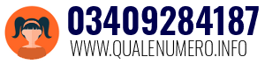 Numero di telefono 03409284187 03409284187