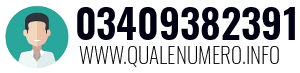 Numero di telefono 03409382391 03409382391
