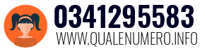 Numero di telefono 0341295583 0341295583