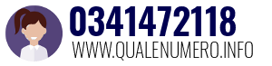 Numero di telefono 0341472118 0341472118