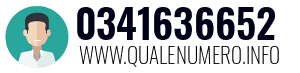 Numero di telefono 0341636652 0341636652