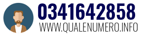 Numero di telefono 0341642858 0341642858