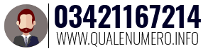 Numero di telefono 03421167214 03421167214
