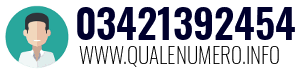 Numero di telefono 03421392454 03421392454