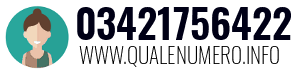 Numero di telefono 03421756422 03421756422