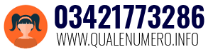 Numero di telefono 03421773286 03421773286