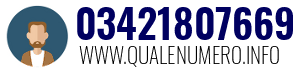Numero di telefono 03421807669 03421807669