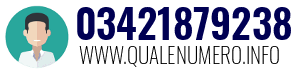 Numero di telefono 03421879238 03421879238