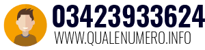 Numero di telefono 03423933624 03423933624