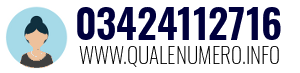 Numero di telefono 03424112716 03424112716