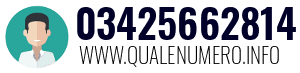 Numero di telefono 03425662814 03425662814
