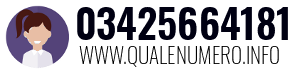Numero di telefono 03425664181 03425664181