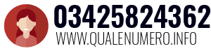 Numero di telefono 03425824362 03425824362