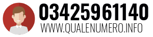 Numero di telefono 03425961140 03425961140