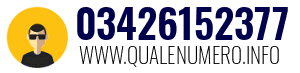 Numero di telefono 03426152377 03426152377