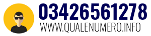 Numero di telefono 03426561278 03426561278