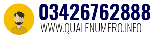 Numero di telefono 03426762888 03426762888