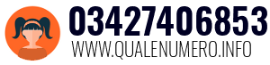 Numero di telefono 03427406853 03427406853
